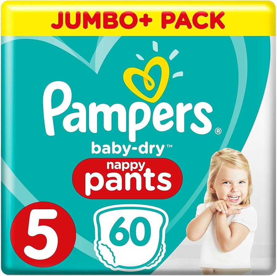 pampersy 5 pampers ile kg