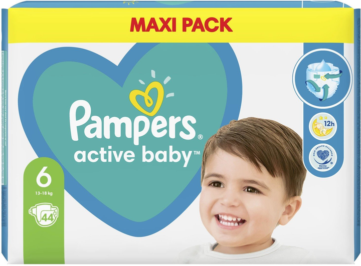 pampersy pampers 6