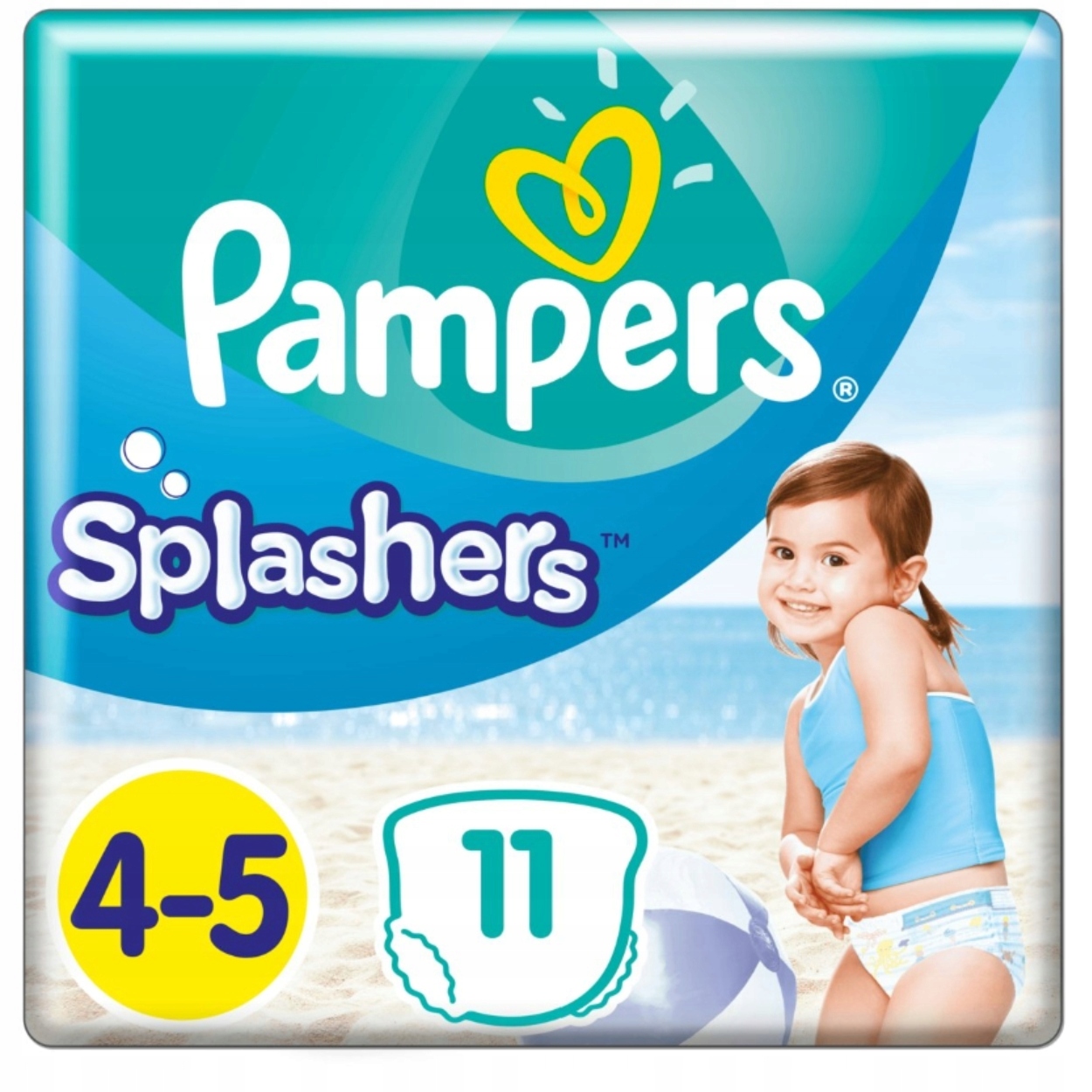 pampersy załozone na mele deci bez ubrań pampers