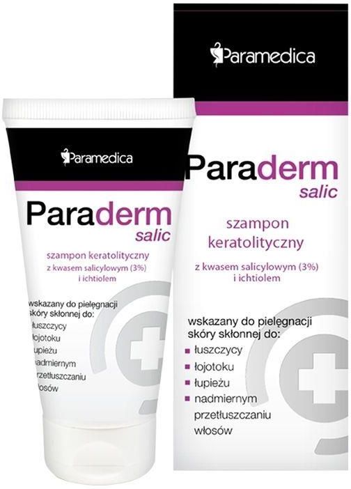 paraderm salic szampon keratolityczny z kwasem salicylowym i ichtiolem