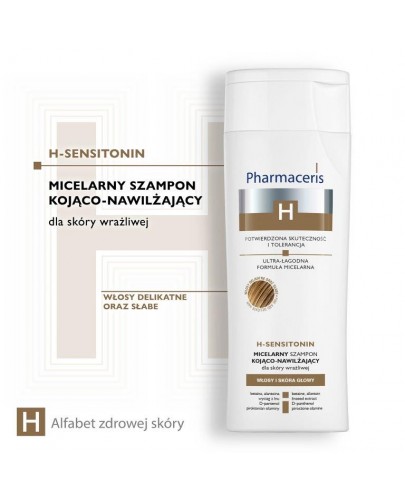 pharmaceris h sensitonin szampon kojący do skóry suchej 250 ml
