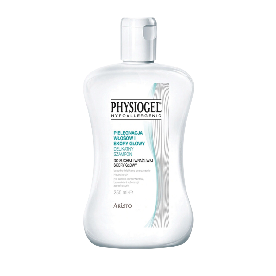 physiogel szampon delikatny do suchej i wrażliwej skóry głowy 250ml
