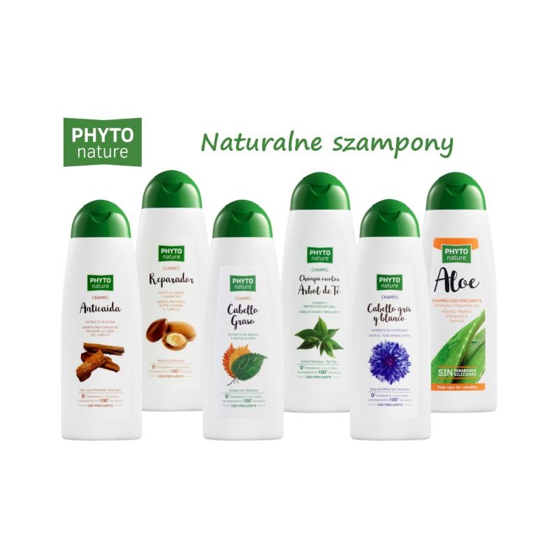 phyto nature 400ml szampon do włosów jasnych i siwych