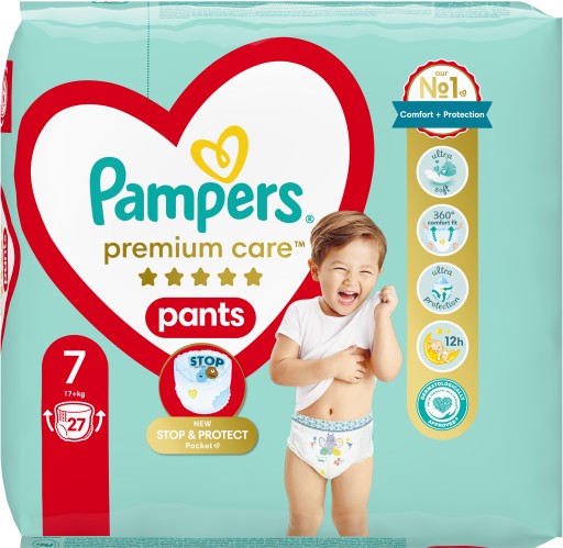 pieluchomajtki 40 sztuk pampers premium care 5