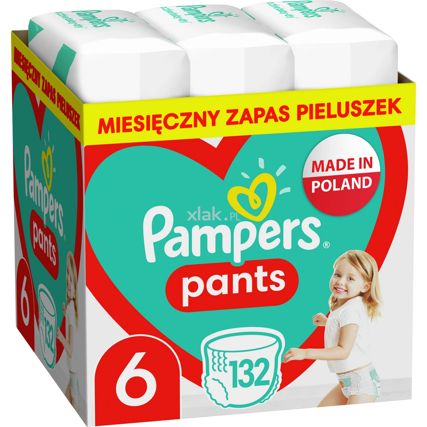 pieluchomajtki pampers 6 xl