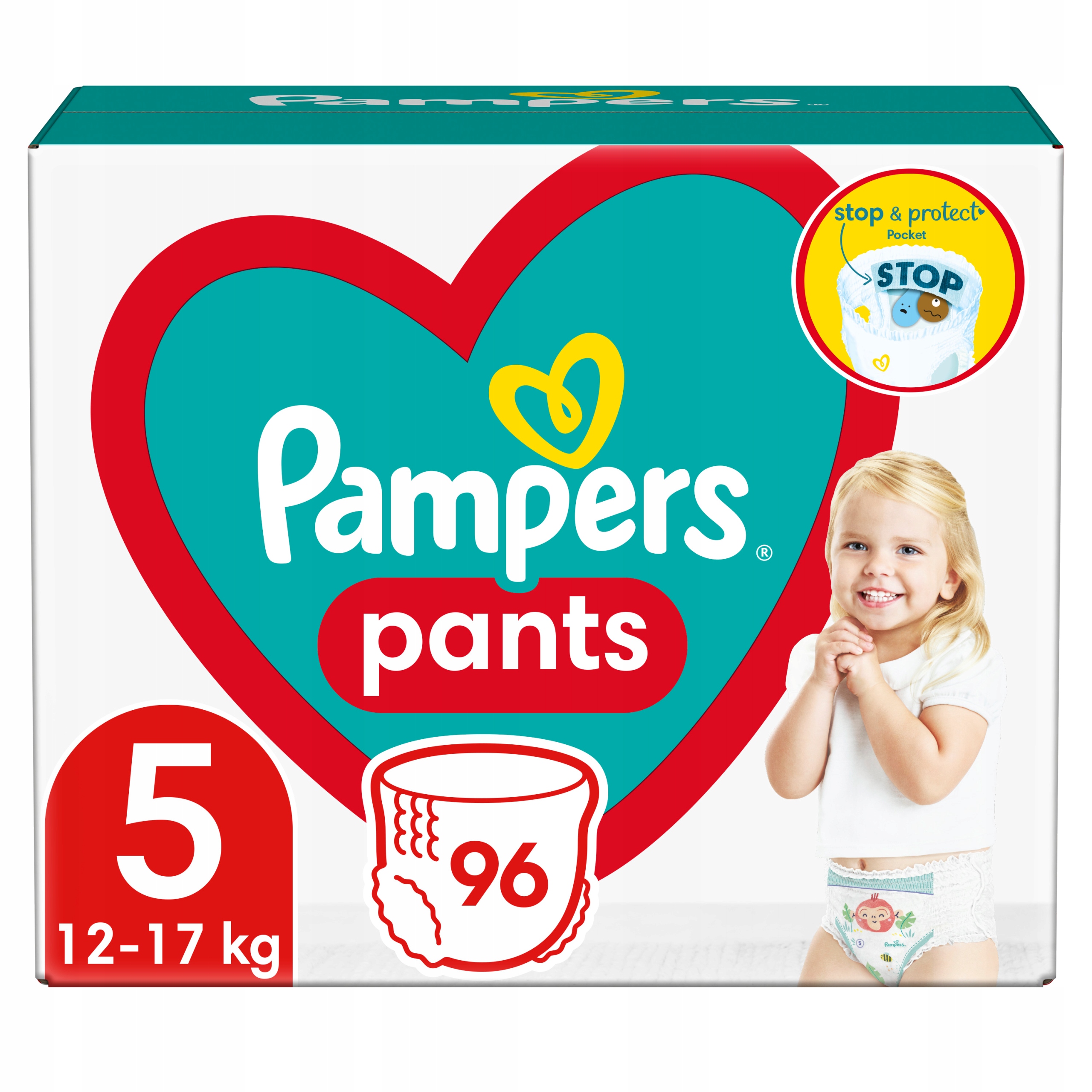 pieluchomajtki pampers pants 5