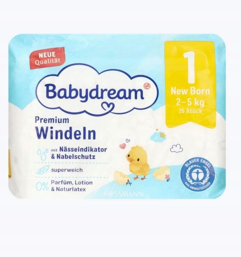 pieluchy babydream 1 rossmann