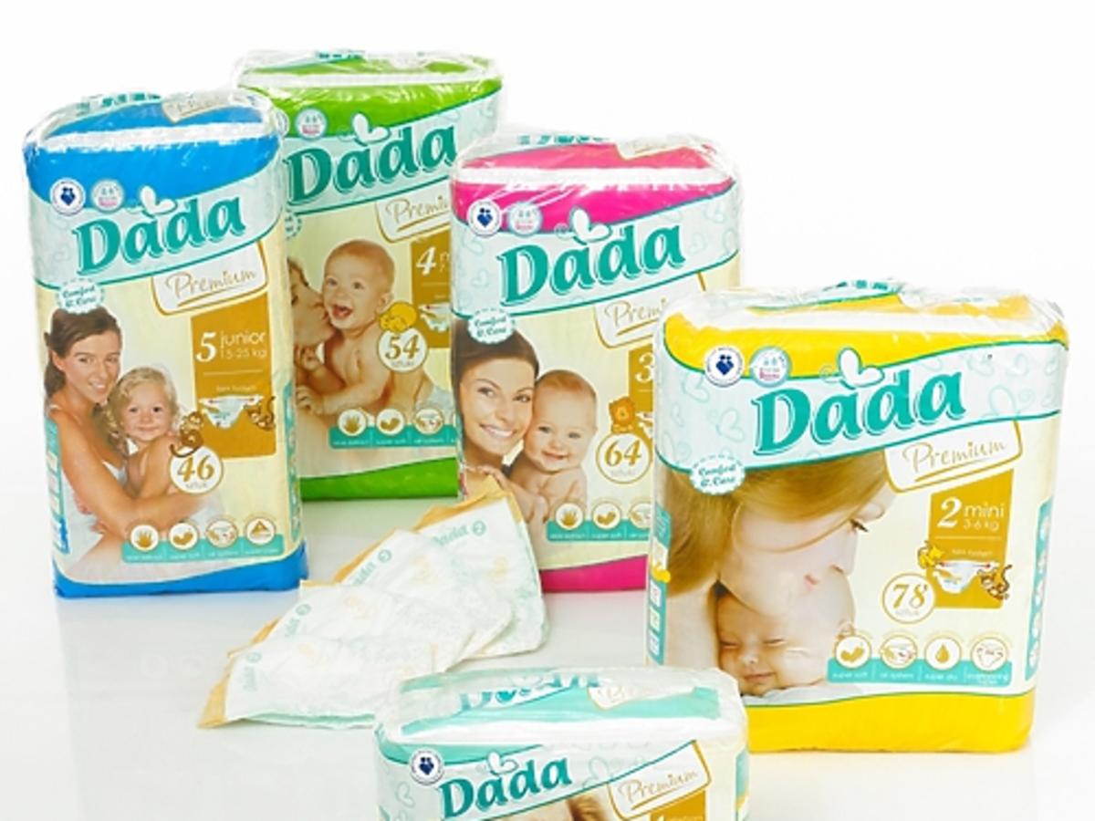 pieluchy dada kto produkuje