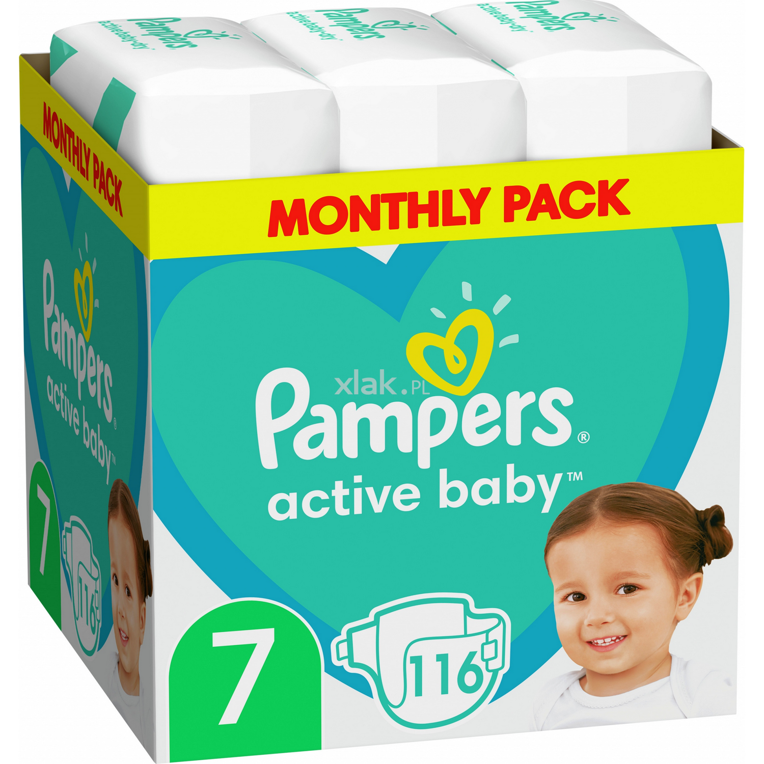 pieluchy pampers active baby 4