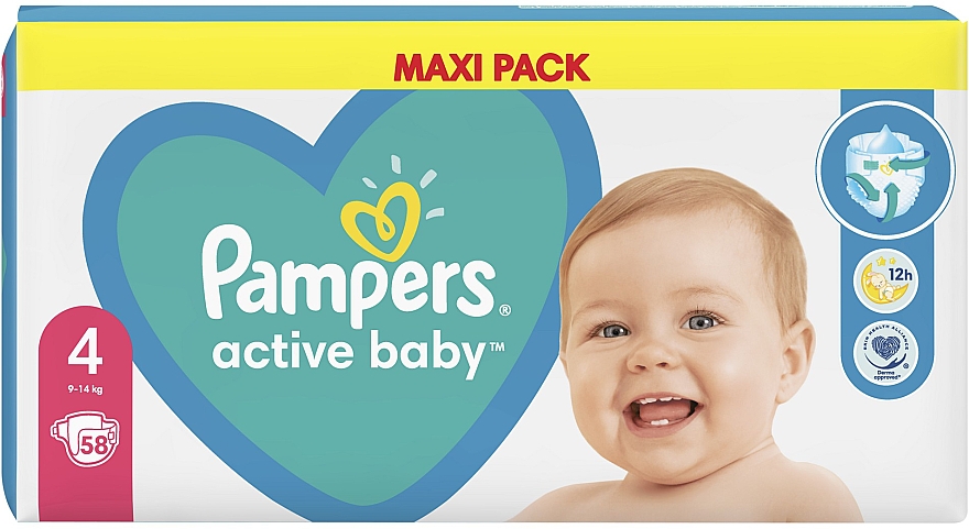 pieluchy pampers aktive baby