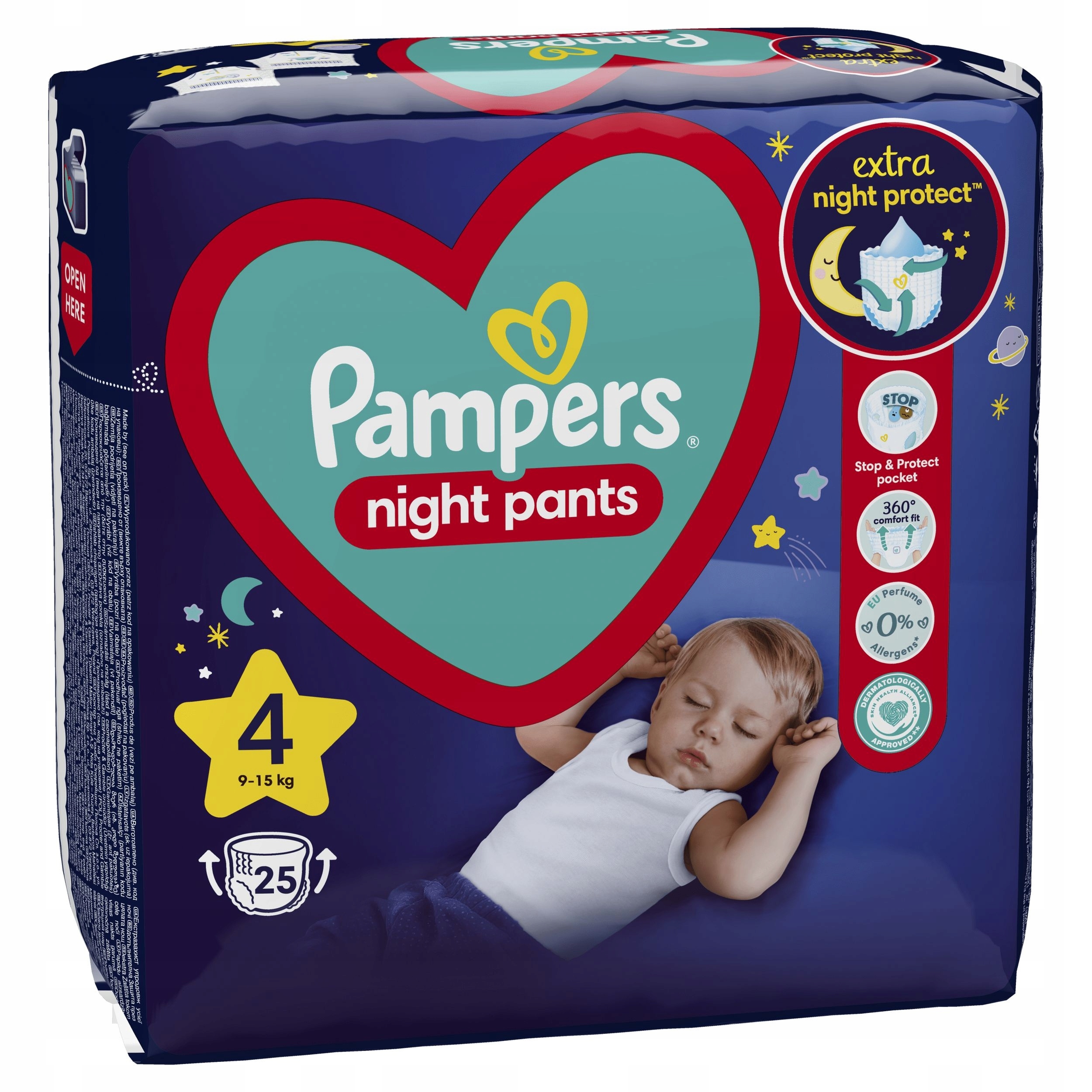 pieluchy pampers night