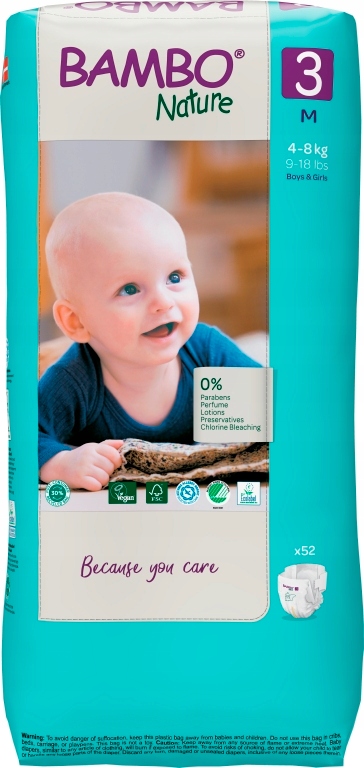 pieluszki pampers premium care chlor