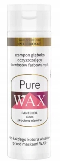 pilomax wax pure szampon oczyszczający 200 ml