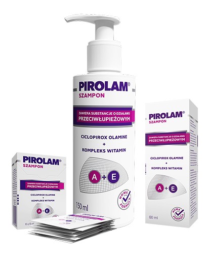 pirolam szampon przeciwłupieżowy z wit a e 150 ml