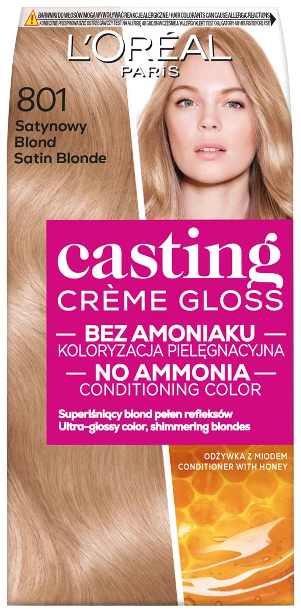 platynowy blong szampon z loreal casting