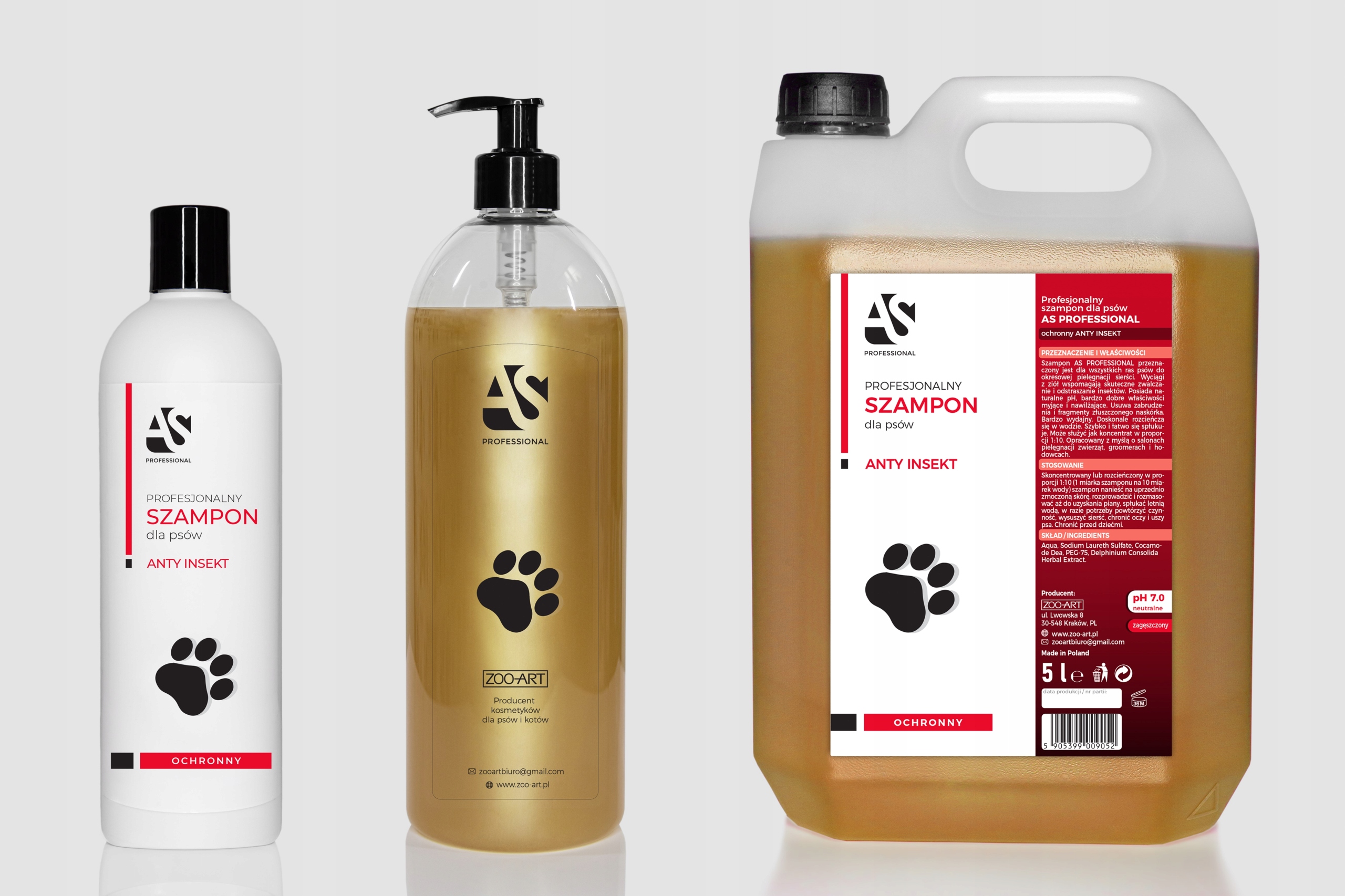 profesjonalny szampon dla psów