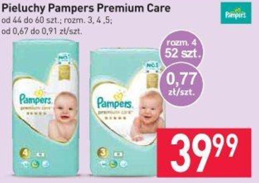 promocja pampers premium