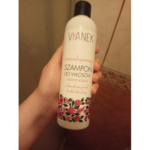 przeciwlupiezowy szampon vianek seria rozowa na wizaz