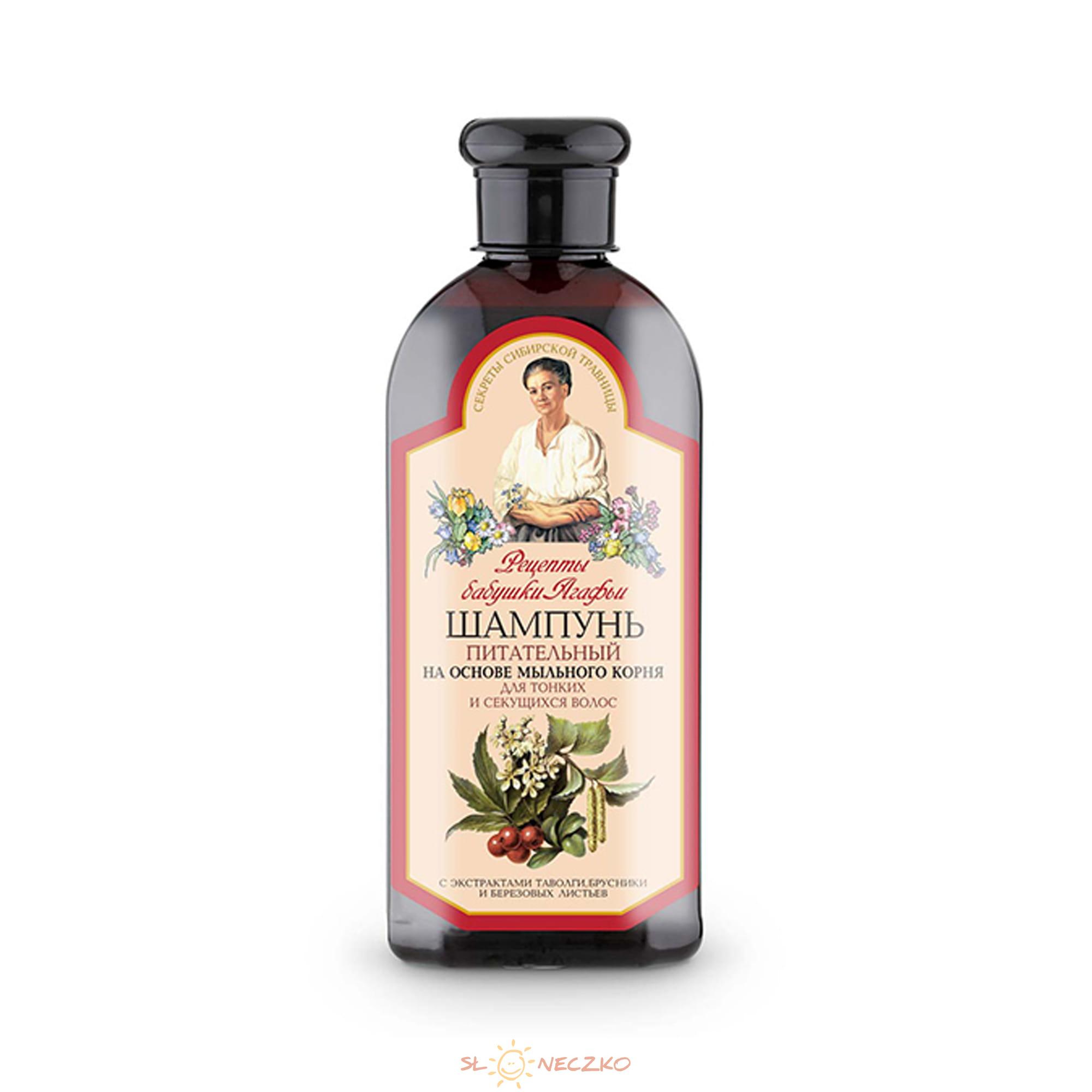 receptury babuszki agafii drożdżowy szampon wspomagająca porost włosów 300ml