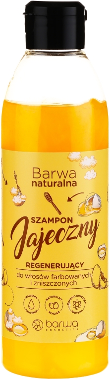 regenerujący szampon jajeczny z