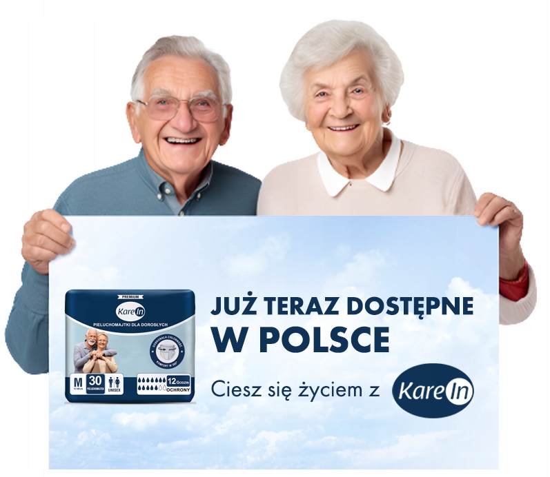 reklama pieluchomajtki dorosłych