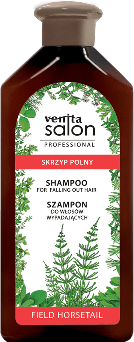 reklamowany szampon do włosów z skrzypem