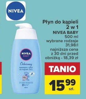 rossmann nivea baby szampon i płyn do kąpieli