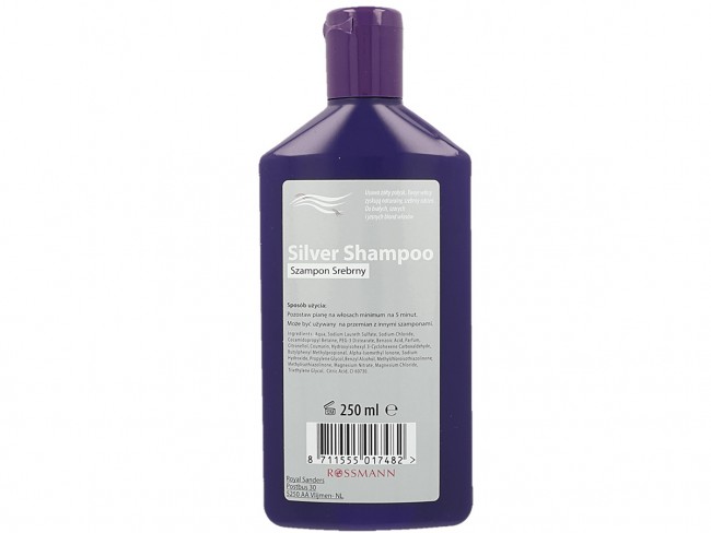 rossmann szampon do włosów srebrny 250 ml