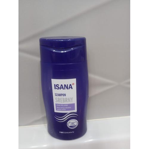 rossmann szampon niebieski isana