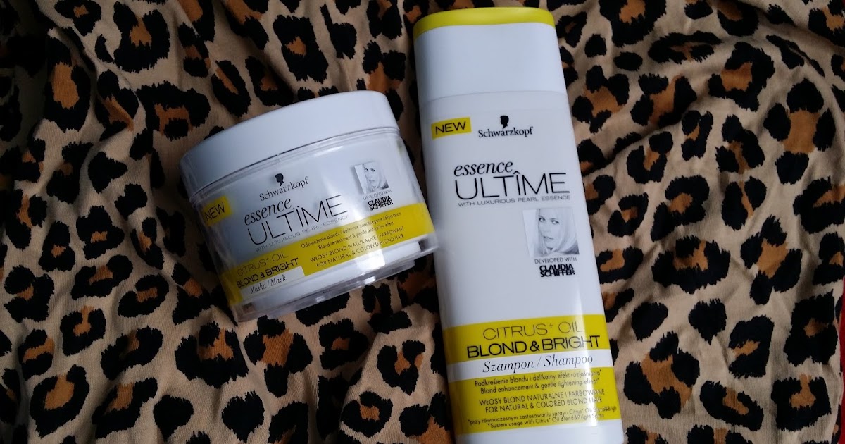 schwarzkopf essence ultime blond szampon