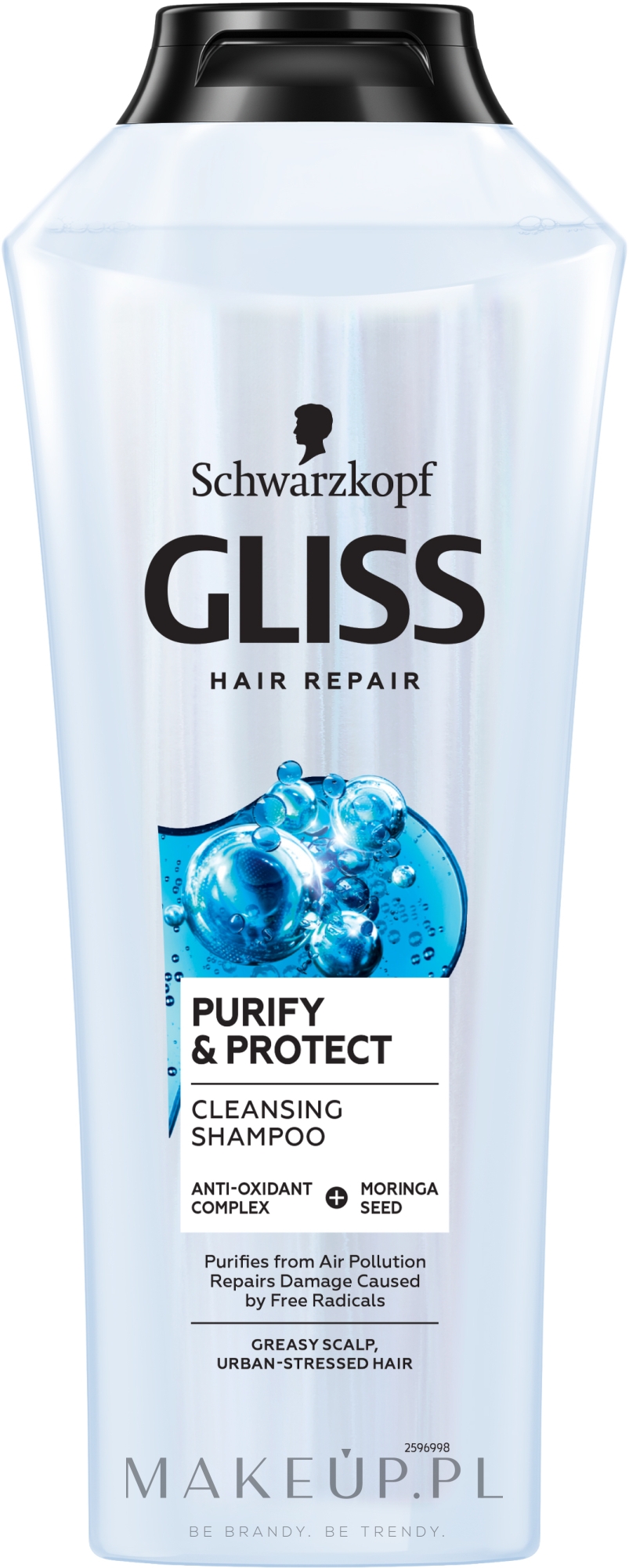 schwarzkopf glisskur odżywka do włosów purify