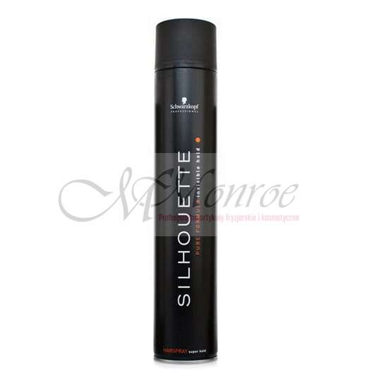 schwarzkopf silhouette super hold bardzo mocny lakier do włosów 750ml