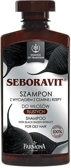 seboravit szampon z wyciągiem z czarnej rzepy 330ml