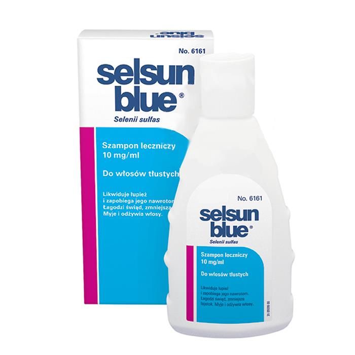selsun blue szampon przeciwłupieżowy do włosów tłustych 200ml