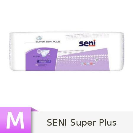 seni super plus pieluchomajtki medium