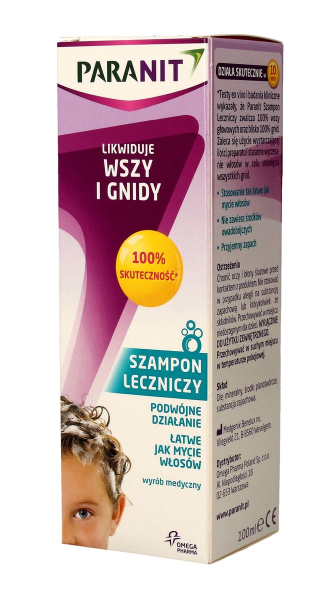 skuteczny szampon na wszoły