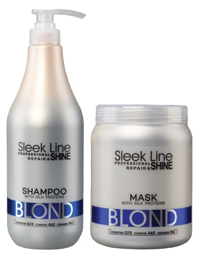 sleek line szampon blond