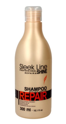 sleek line szampon z jedwabiem