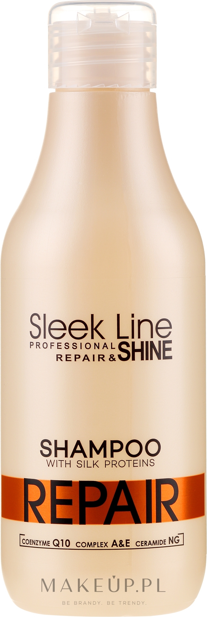 stapiz sleek line repair shampoo regenerujący szampon z jedwabiem