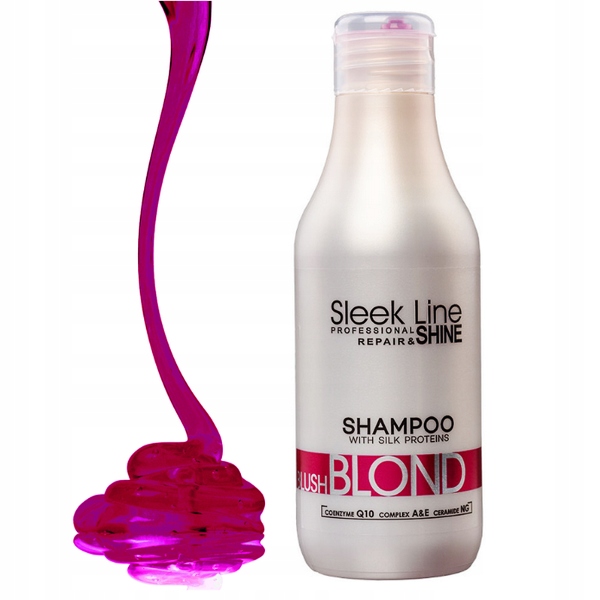 stapiz sleek line szampon rozowy z jedwabiem opinie