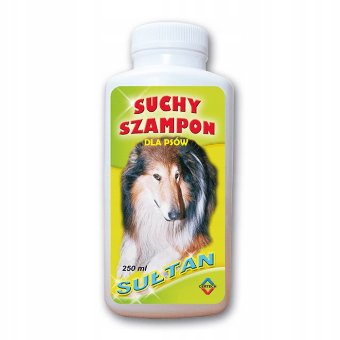 suchy szampon dla psa allegro