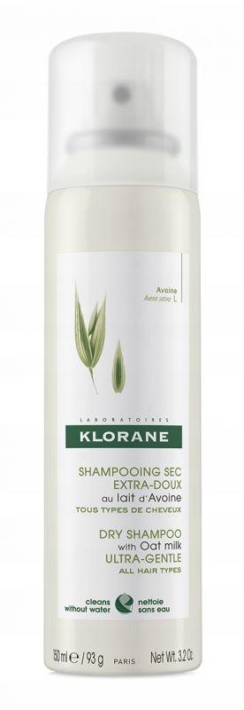 suchy szampon klorane wlosy jasne