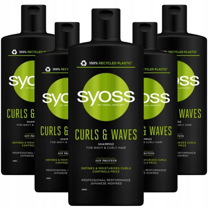 syoss curls & waves opinie szampon