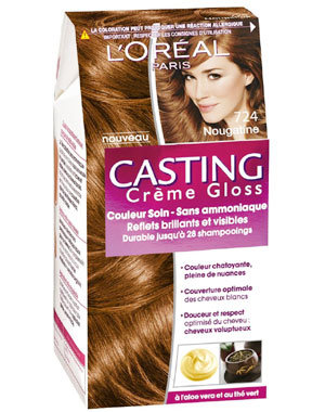 szampon casting creme gloss na umyte wlosy