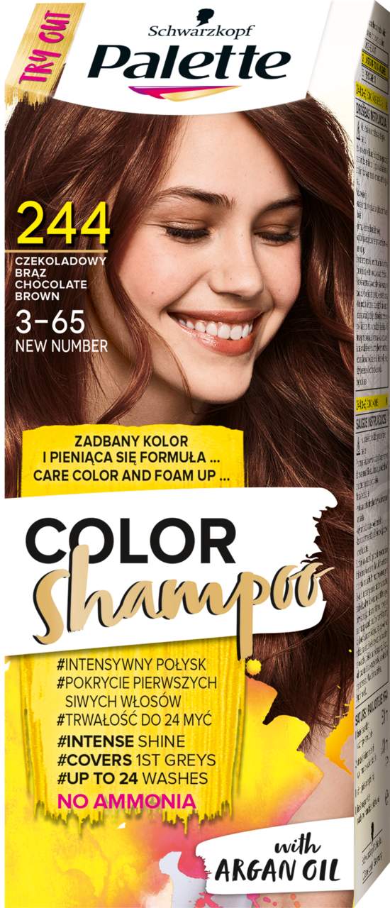szampon ściągający kolor rossmann