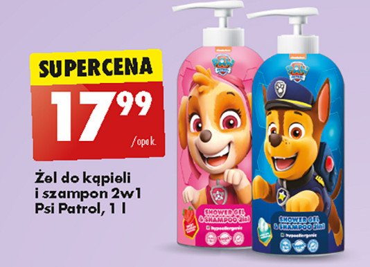 szampon dla dzieci psi patrol tesco