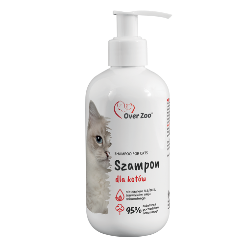 szampon dla kota przeciwko kleszczom