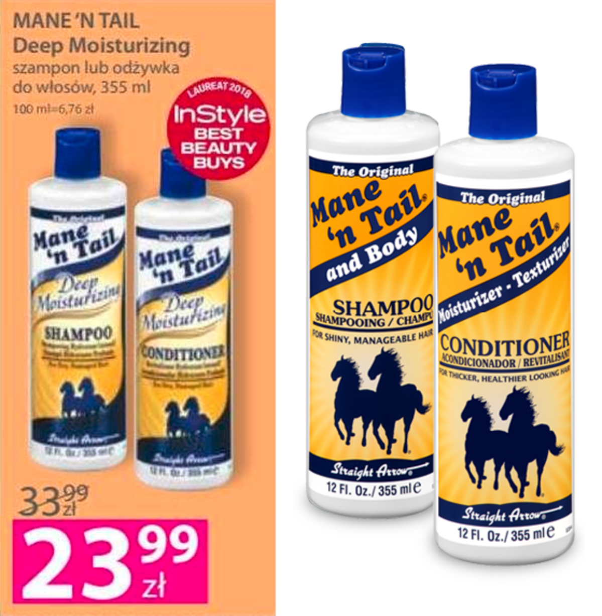 szampon dla ludzi i koni