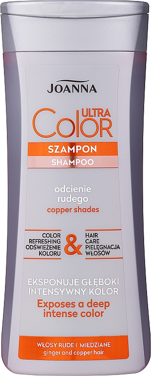 szampon do rudych farbowanych włosów