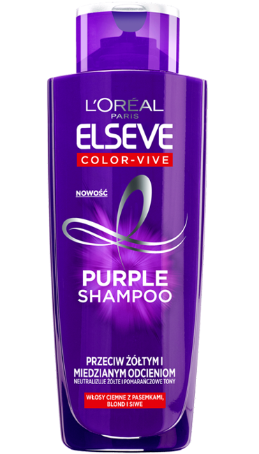 szampon do wlosow fioletowy z loreala